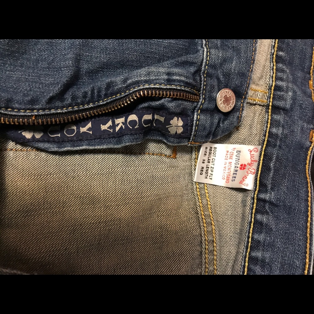 Lucky Brand size 38 regular Boot cut jeans